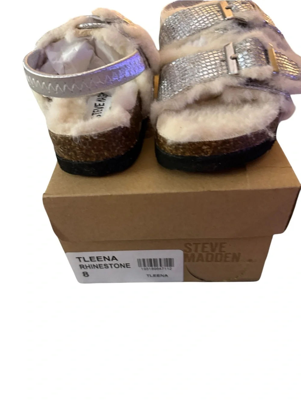 Steve Madden Girl Sandals Size 8 new in box